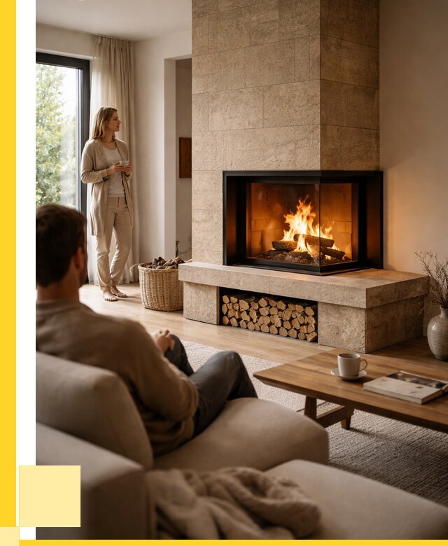 Угловые камины из кирпича установка в Ангарске от 154110 р. ЭриданНгр