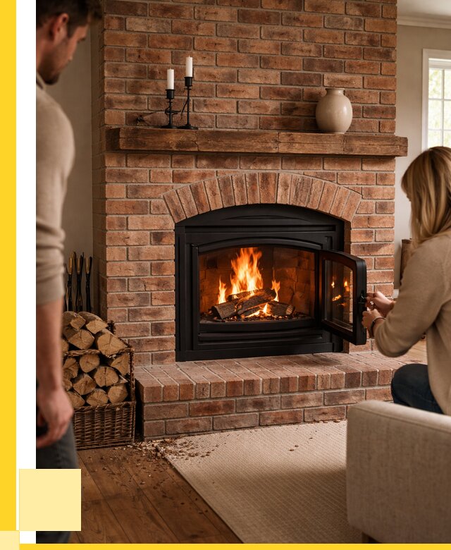 Кирпичные камины под ключ в Ангарске от 154110 р. | ЭриданНгр