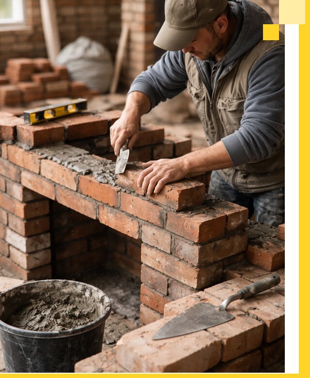 Кладка каминов под ключ в Ангарске профессиональная отделка и монтаж