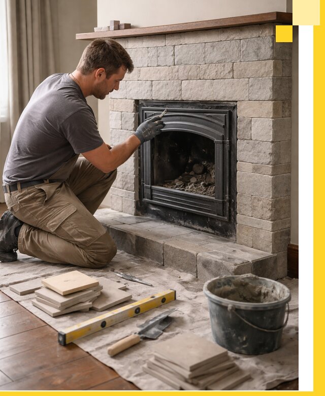 Профессиональный ремонт каминов в Ангарске восстановление и сервис