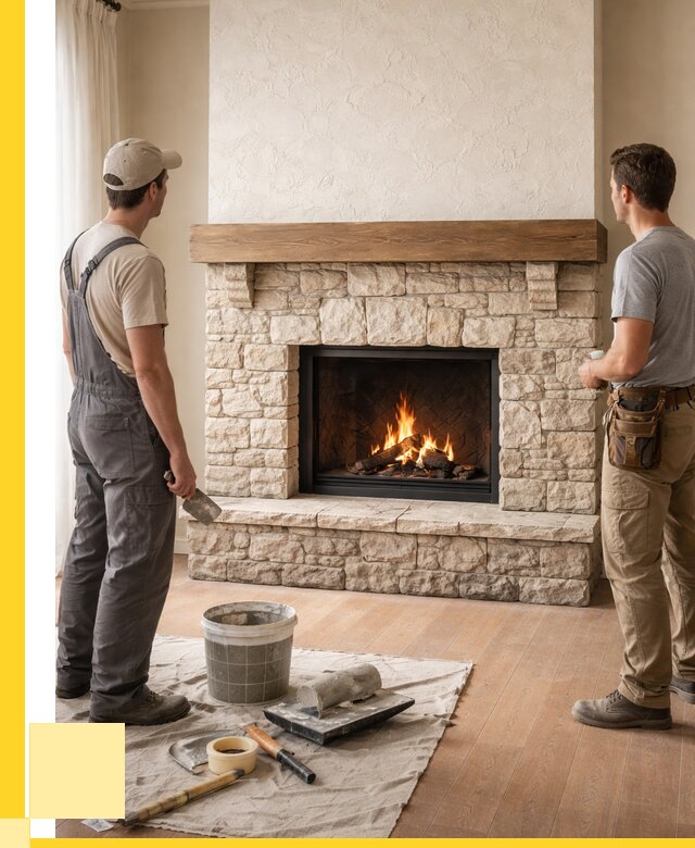 Отделка каминов в Ангарске от 6678 р. под ключ | ЭриданНгр