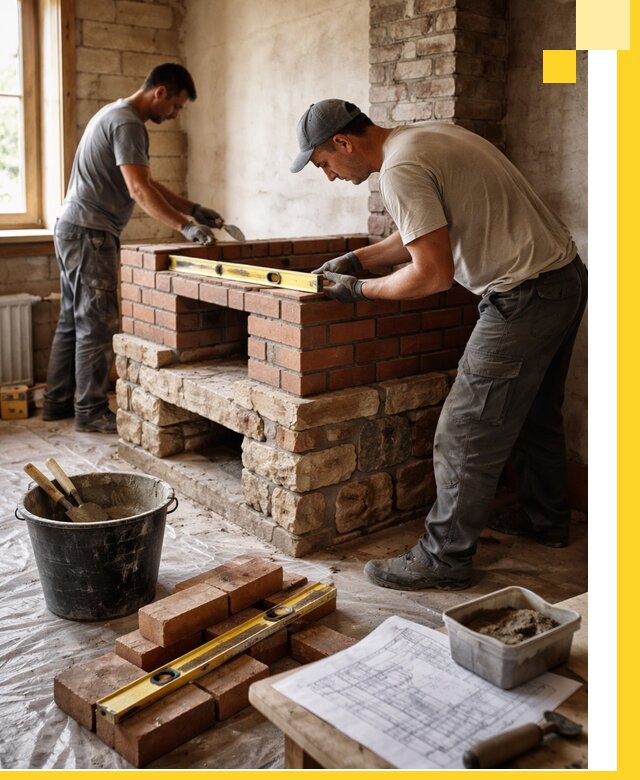 Изготовление и установка печей под ключ в Ангарске с гарантией