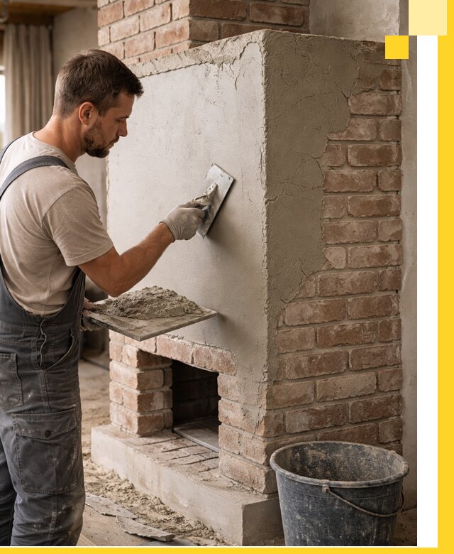 Отделка печей и облицовка каминов в Ангарске под ключ