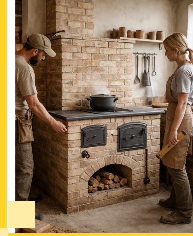 Варочно отопительные печи в Ангарске от 92466 р. | ЭриданНгр