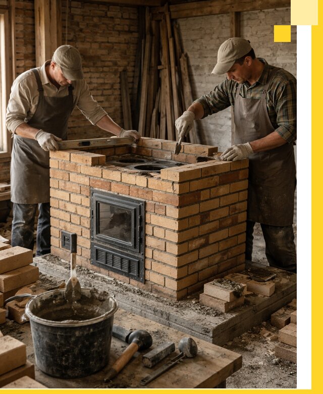 Изготовление и установка варочных печей под ключ в Ангарске