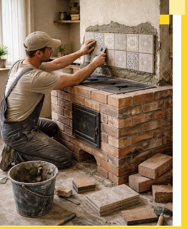 Печи с плитой на заказ монтаж гарантия и сервис в Ангарске