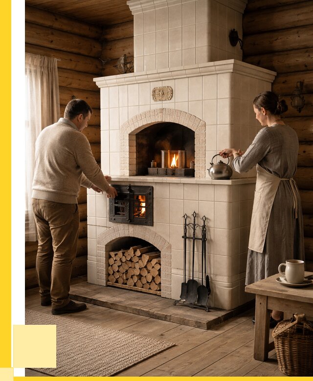 Русские печи в Ангарске: установка от 154110 р. ЭриданНгр