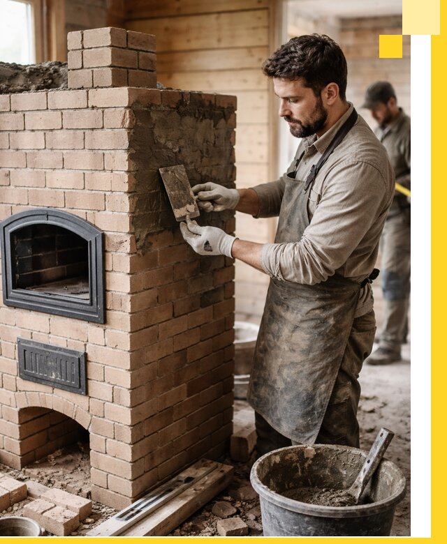 Изготовление и установка печей-шведок под ключ в Ангарске