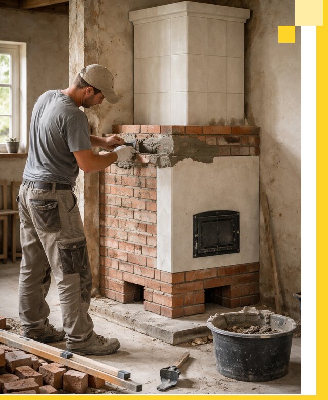 Изготовление и установка печей-голландок под ключ в Ангарске