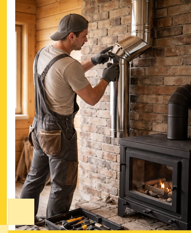 Монтаж дымоходов для печей в Ангарске от 7706 р. | ЭриданНгр