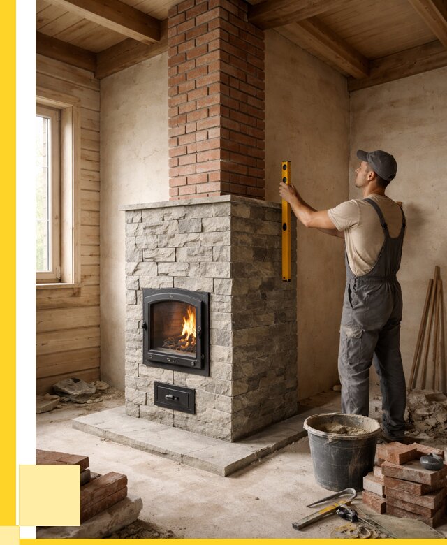 Печи и дымоходы под ключ в Ангарске от 46233 р., ЭриданНгр