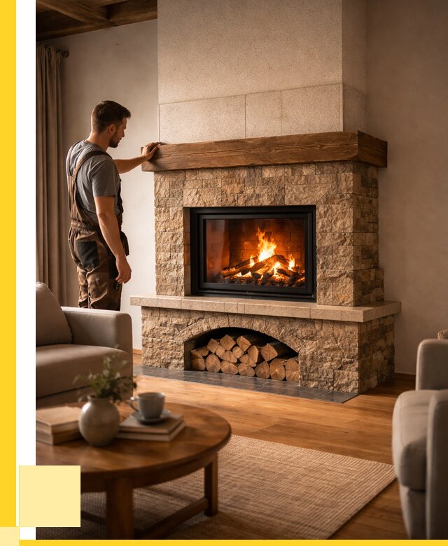 Печи камины для дома под ключ в Ангарске от 56507 р. | ЭриданНгр