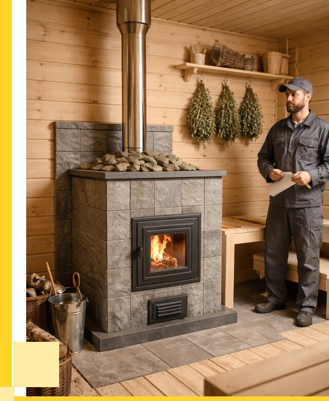 Печи для бани под ключ в Ангарске от 123288 р. | ЭриданНгр