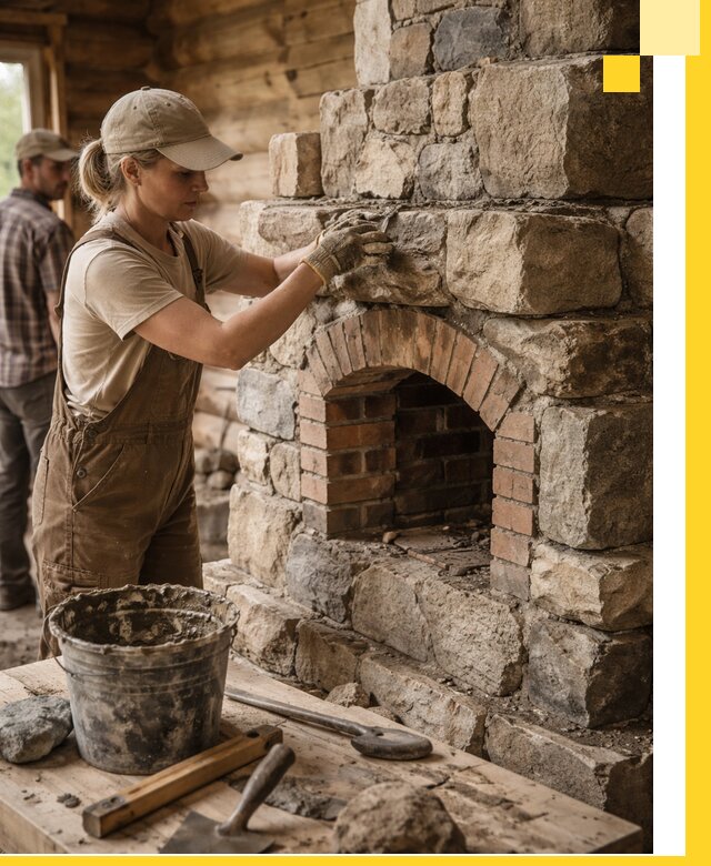 Каменные печи на заказ и монтаж в Ангарске, долговечные решения