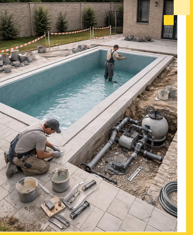 Строительство бассейнов под ключ в Ангарске: проекты и монтаж