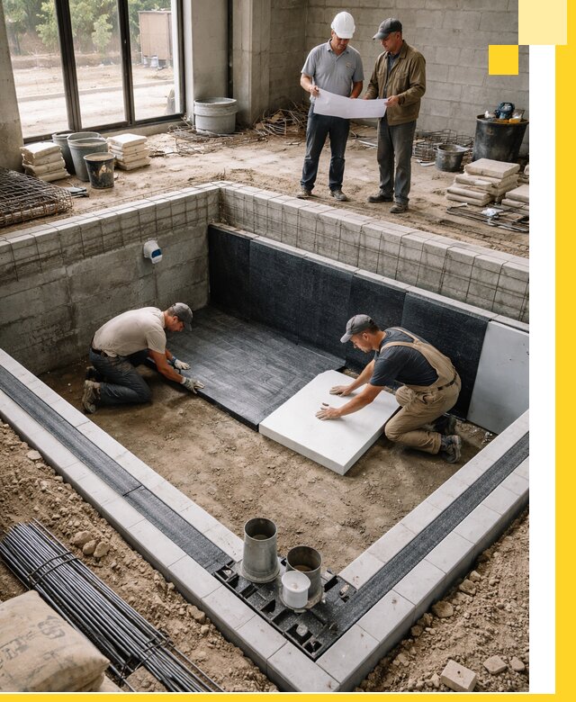 Проекты частных и общественных бассейнов под ключ в Ангарске