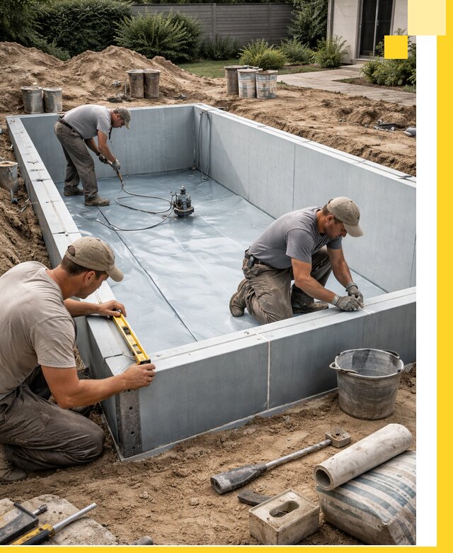 Профессиональный монтаж бассейнов под ключ в Ангарске с гарантией