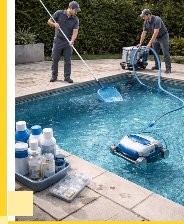 Чистка бассейнов в Ангарске роботами, от 4623 р. | ЭриданНгр