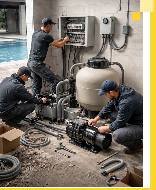 Профессиональный монтаж оборудования для бассейнов в Ангарске