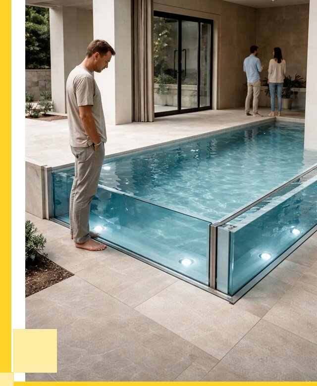 Стеклянные бассейны в Ангарске от 1232880 р. | ЭриданНгр — мозаика