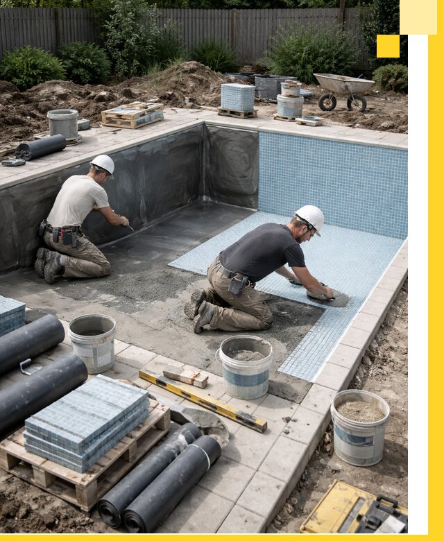 Проектирование и строительство стационарных бассейнов в Ангарске