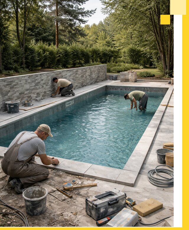 Проектирование и строительство частных бассейнов в Ангарске