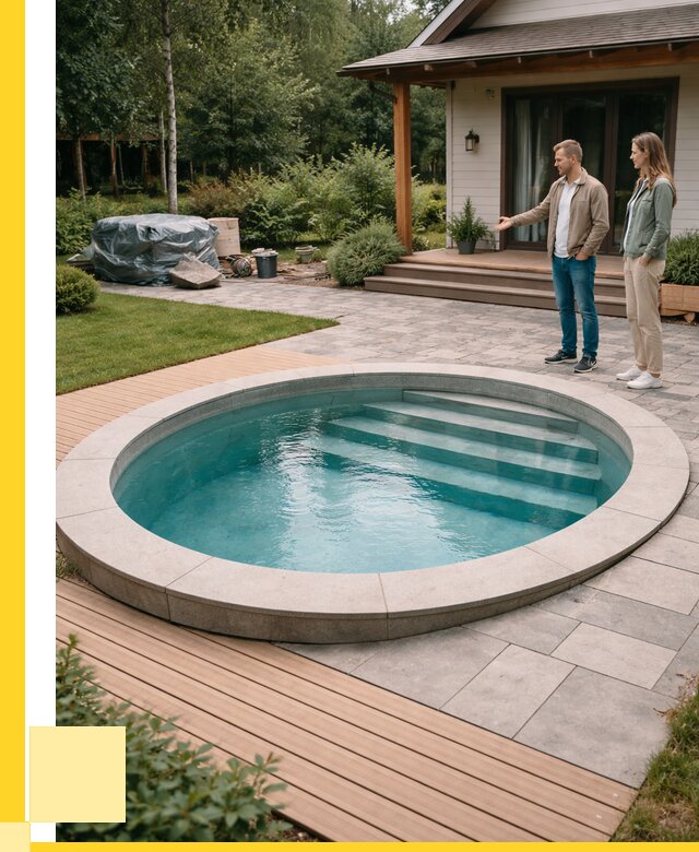 Бассейн на даче под ключ в Ангарске от 205480 р., ЭриданНгр