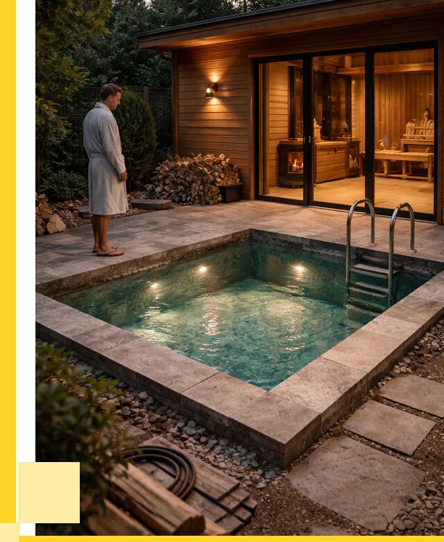 Бани с бассейном под ключ в Ангарске от 97603 р. | ЭриданНгр