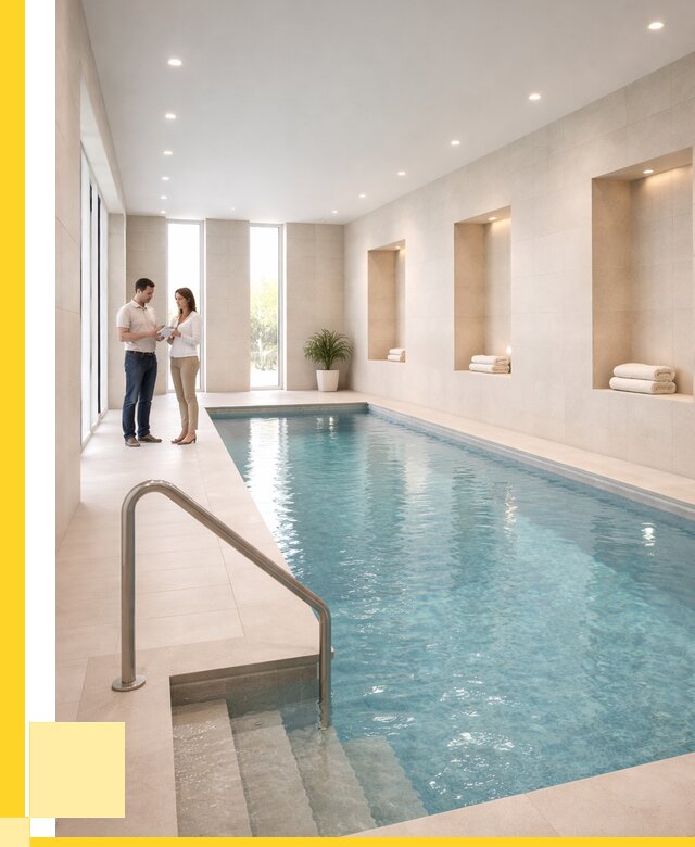 Бассейны в помещении под ключ в Ангарске от 1541100 р. | ЭриданНгр