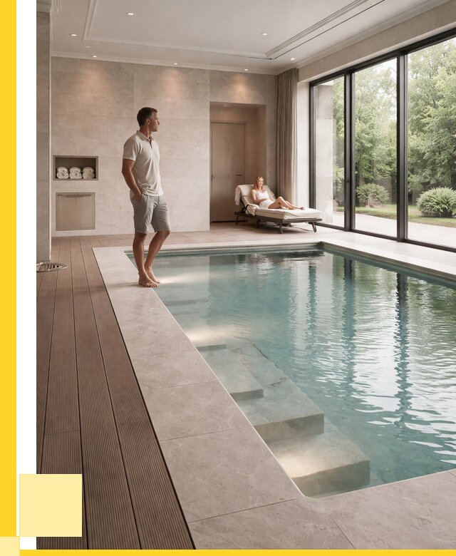 Бассейны в коттедже под ключ в Ангарске от 1232880 р. | ЭриданНгр