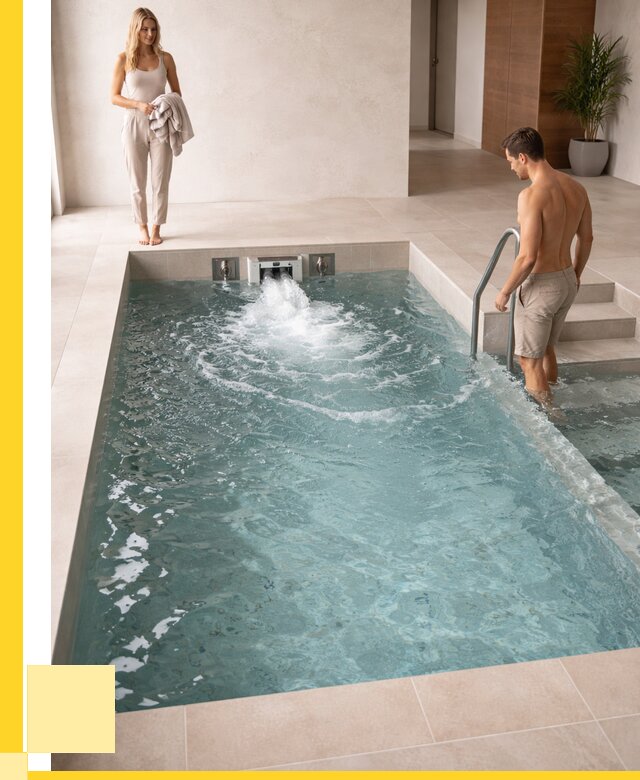 Бассейн с противотоком в Ангарске от 256850 р. | ЭриданНгр