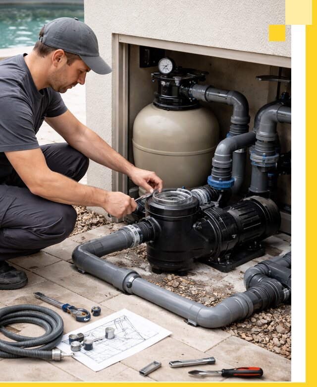 Поставка, монтаж и сервис насосов для бассейнов в Ангарске