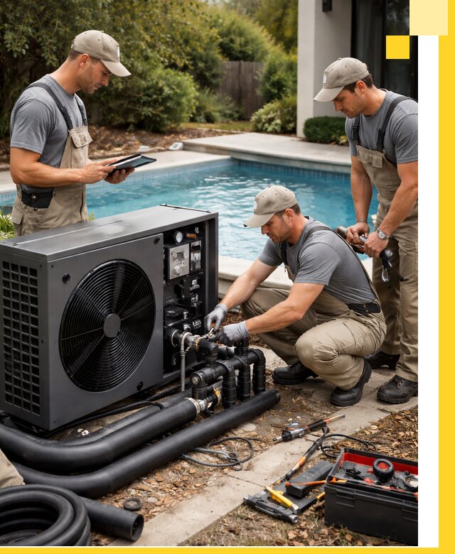 Проектирование и установка тепловых насосов для бассейнов в Ангарске