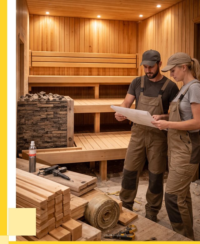 Строительство саун в Ангарске под ключ от 256850 р., ЭриданНгр