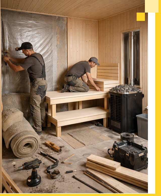 Проекты саун под ключ в Ангарске дизайн и строительство