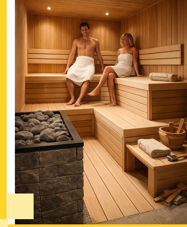 Отделка саун под ключ в Ангарске от 4623 р. | ЭриданНгр