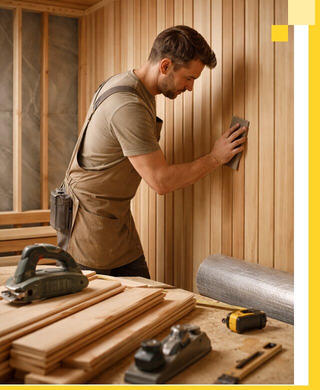 Профессиональная отделка саун и парных под ключ в Ангарске