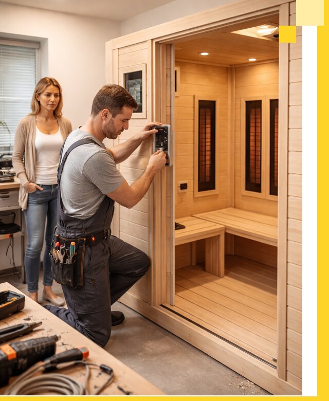 Инфракрасные сауны под ключ в Ангарске продажа и установка