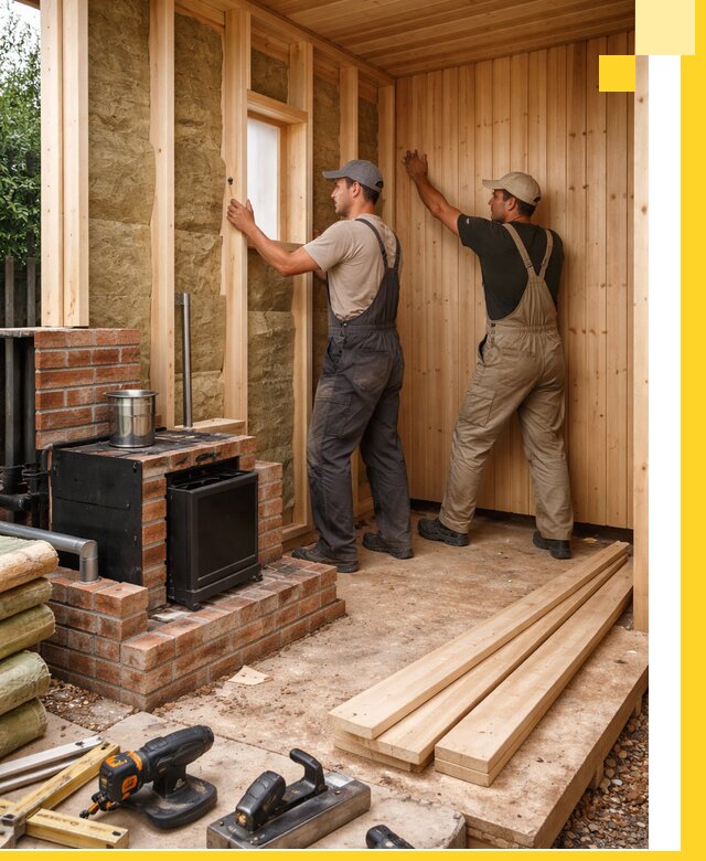 Строительство и установка дачных саун под ключ в Ангарске