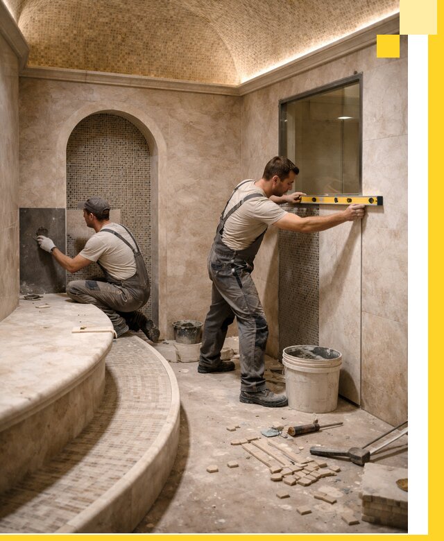 Проектирование и строительство саун с хамамом под ключ в Ангарске