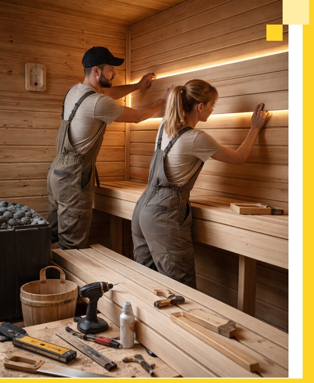 Дизайн саун и бань под ключ с индивидуальным проектом в Ангарске