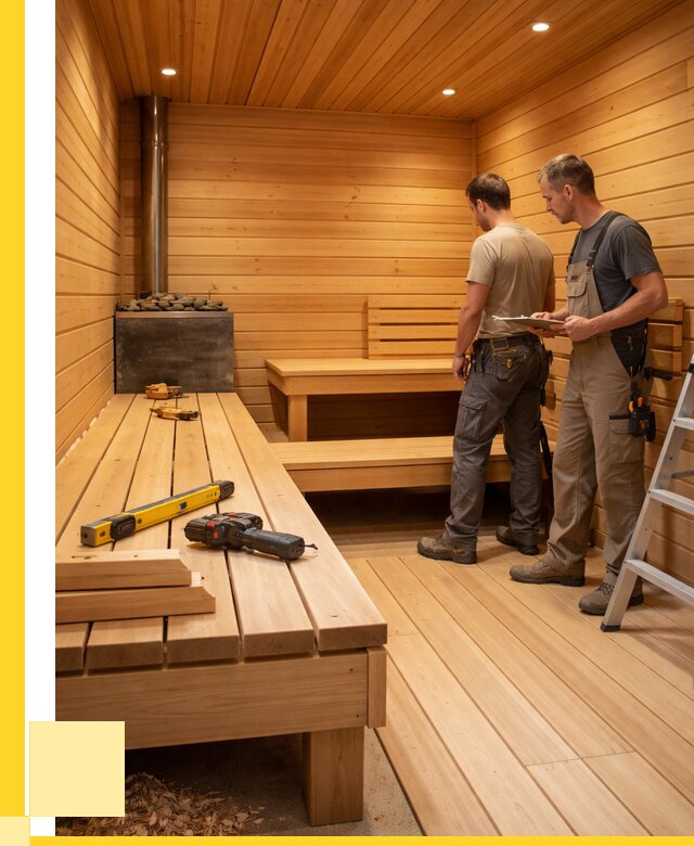 Отделка бань и саун в Ангарске по цене от 4623 р. | ЭриданНгр