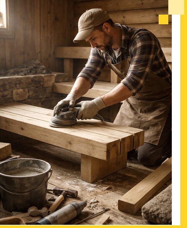 Ремонт бань под ключ в Ангарске с гарантией качества и сроков