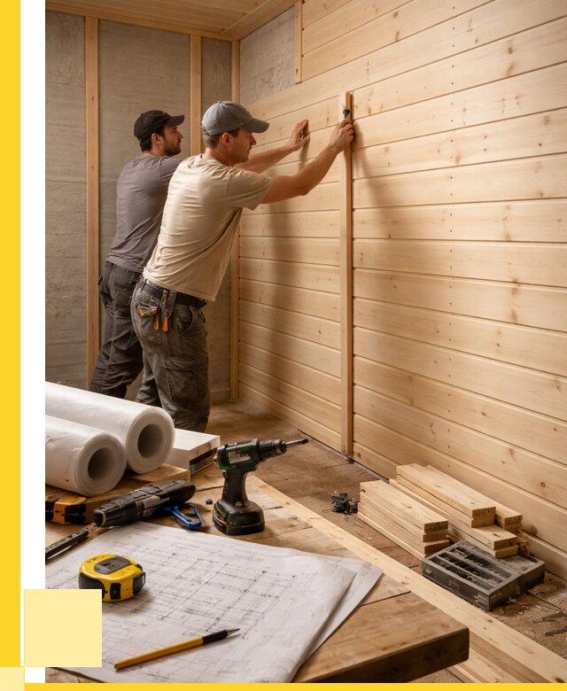 Обшивка бани вагонкой в Ангарске от 1233 р., ЭриданНгр