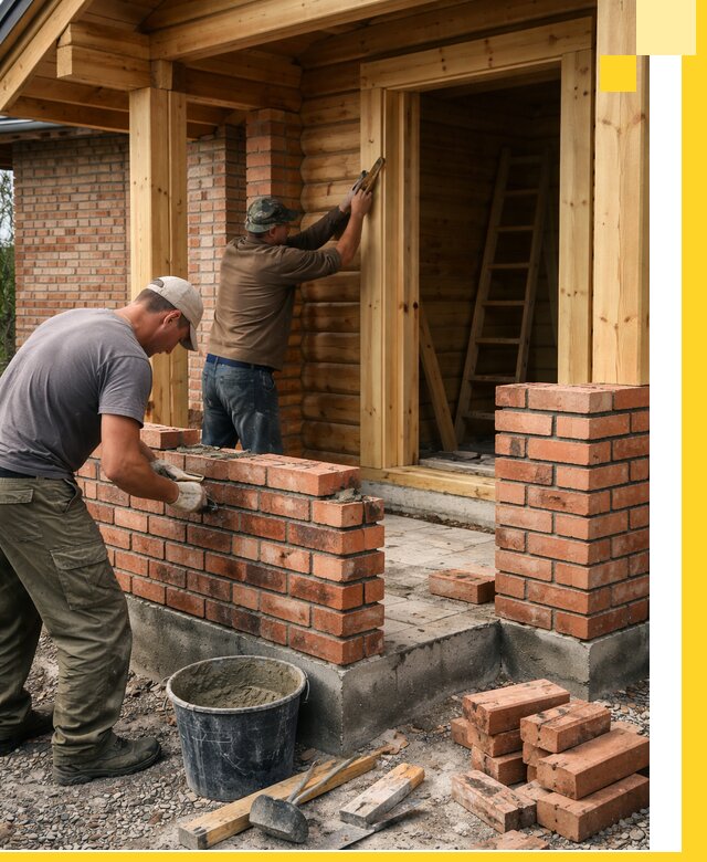 Строительство кирпичных бань под ключ в Ангарске с гарантией качества