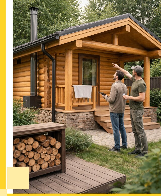 Бани для дачи под ключ в Ангарске от 256850 р. | ЭриданНгр