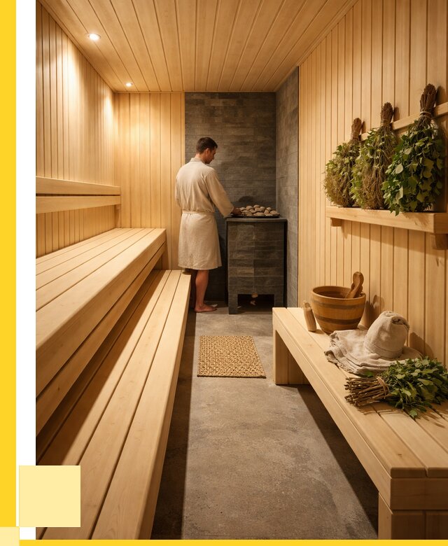 Отделка парной под ключ в Ангарске от 359590 р. | ЭриданНгр