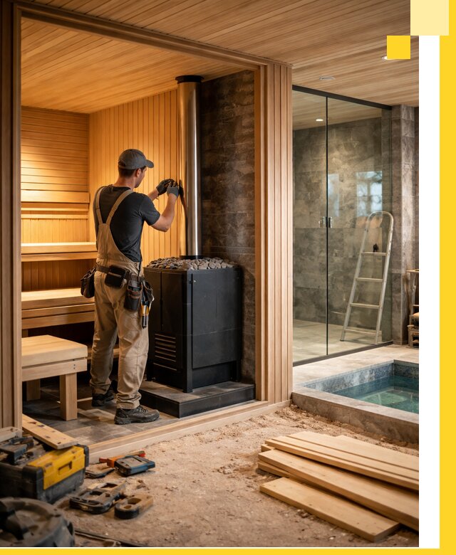 Полное строительство банных комплексов под ключ в Ангарске