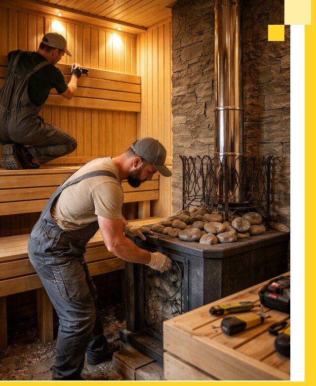 Комплексный дизайн бань, саун и зон отдыха в Ангарске