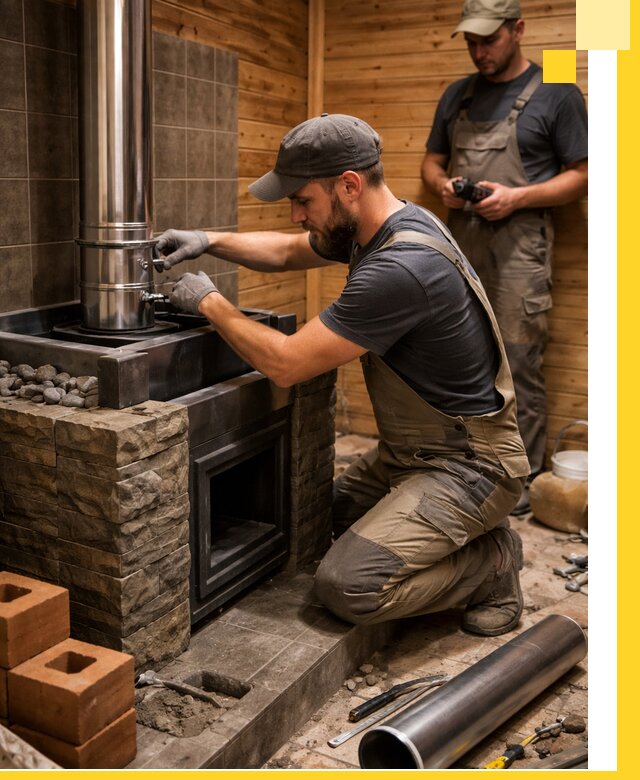 Изготовление и установка банных печей под ключ в Ангарске